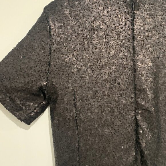 Eloquii Studio Black Short Sleeve Size 16 Dress - Picture 10 of 10